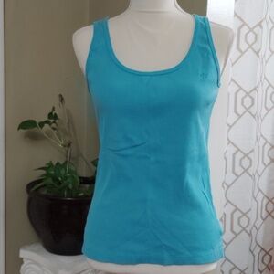 Lauren Ralph Lauren Women's Turquoise Tank Top, Size Large